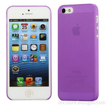 Ultra Thin Crystal Clear Hard Back Cover Case for iPhone 5